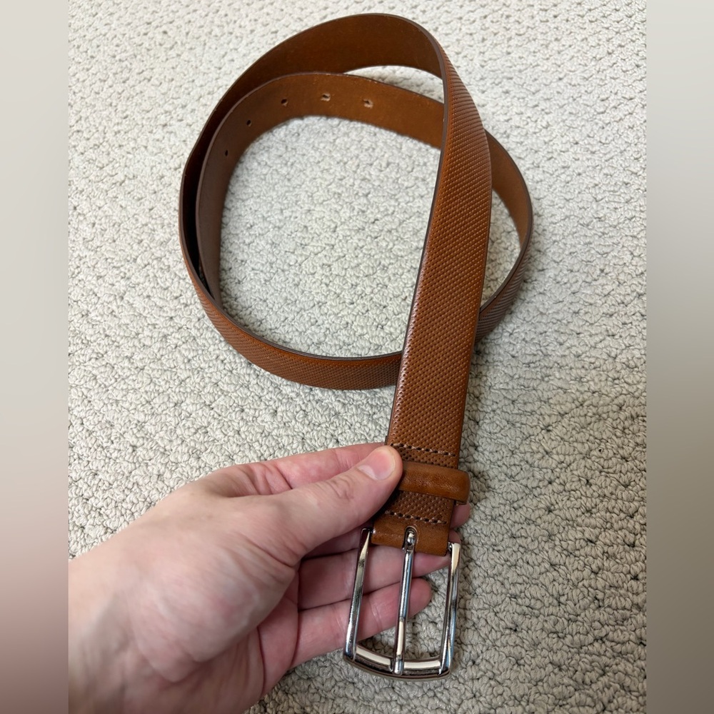 2/$20❤️- BELT | Men’s brown perforated belt size M 34-36